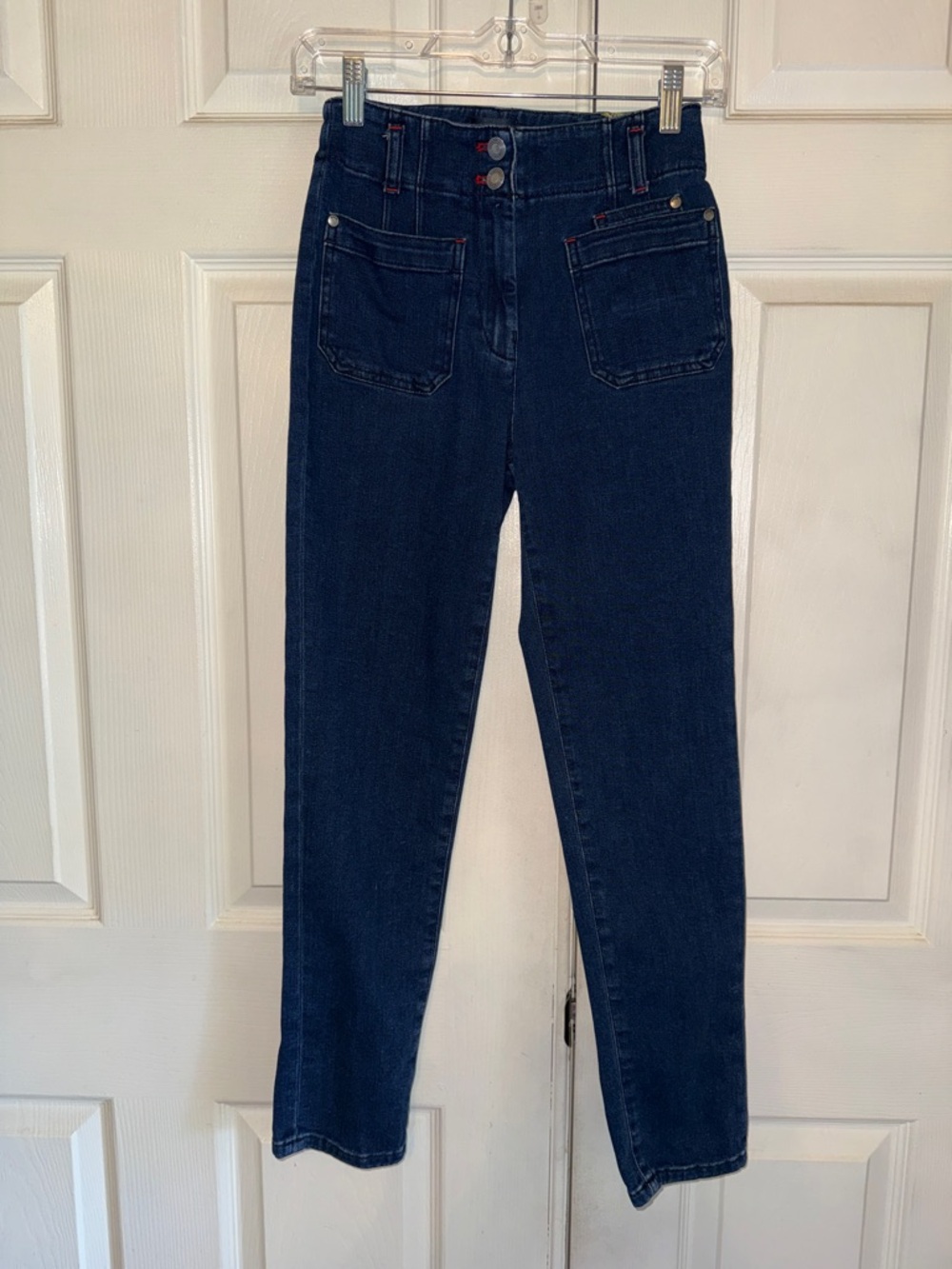 Anthropologie Maeve Junie High-Rise Slim Leg Jeans - Picture 4 of 10